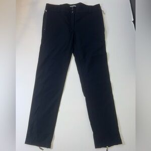 Anatomie Susan Ankle Zip Pants Skinny Black Pockets Size L